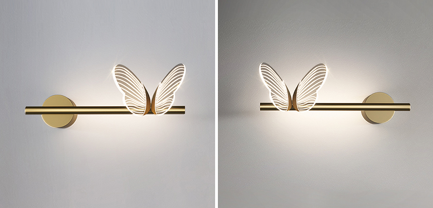 Бра Бабочка Butterfly Wall Lamp F Бра Бабочка Butterfly Wall Lamp F - Loft-Concept в Самаре