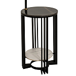 Торшер с абажуром и приставным столом Tore Lighting and Furniture Floor Lamp варинант исполнения - 2 | Loft Concept в Самаре