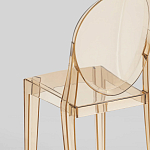 Прозрачный стул с янтарным оттенком LOUIS GHOST CHAIR варинант исполнения - 6 | Loft Concept в Самаре