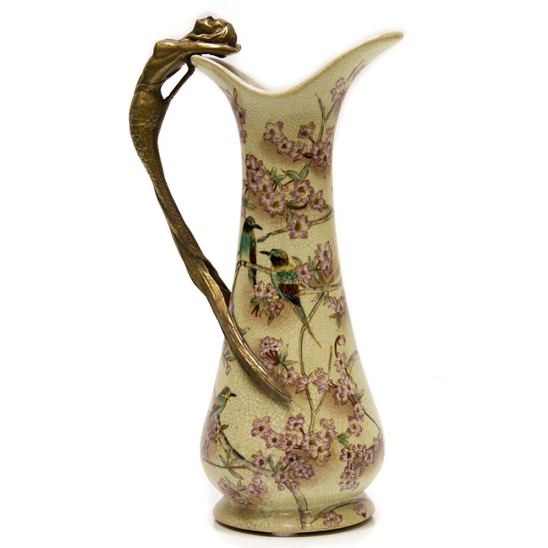 Кувшин Birds in Sakura Мульти Бронза в Самаре | Loft Concept 