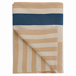 Плед из хлопка с геометрическим рисунком Elan Stripe  варинант исполнения - 1 | Loft Concept в Самаре