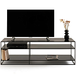 ТВ-тумба стальная с полками Chad TV-Stand варинант исполнения - 3 | Loft Concept в Самаре