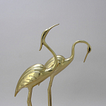 Статуэтка бронзовая пара Журавли Bronze Birds варинант исполнения - 1 | Loft Concept в Самаре