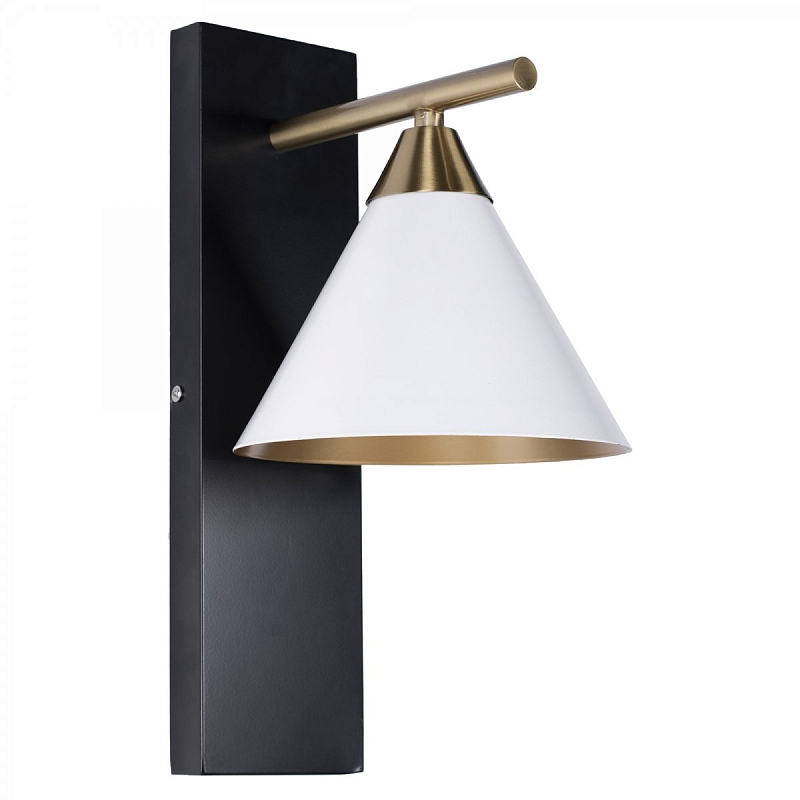 Бра Kelly Wearstler CLEO SCONCE wall lamp Черный Латунь Белый в Самаре | Loft Concept 