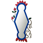 Зеркало с рамой в русском стиле варинант исполнения - 1 | Loft Concept в Самаре