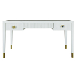 Письменный стол Elsa Dreams White Шпон дерево с двумя ящиками варинант исполнения - 6 | Loft Concept в Самаре