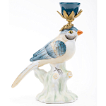 Фарфоровый подсвечник с птицей Eden Garden варинант исполнения - 2 | Loft Concept в Самаре