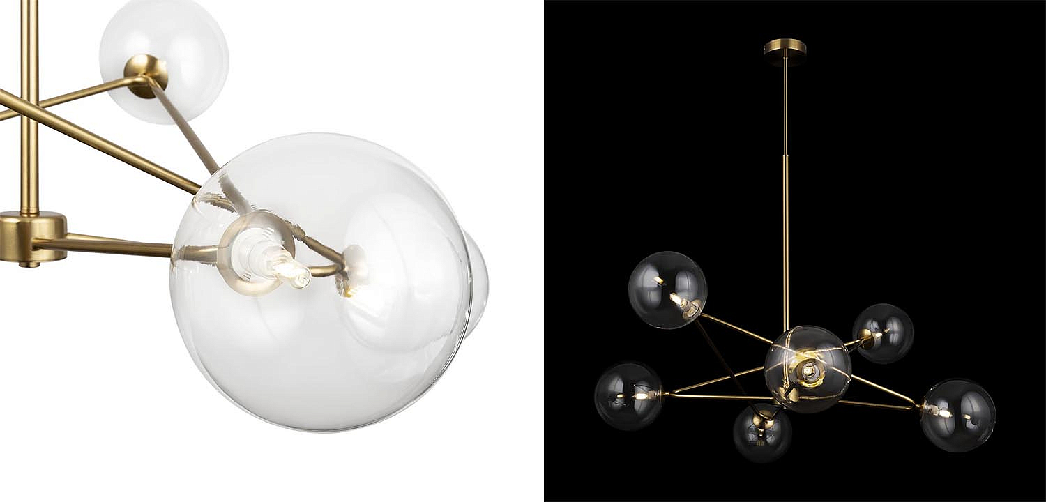Люстра Chandelier Constellation Orbs Transparent Люстра Chandelier Constellation Orbs Transparent - Loft-Concept в Самаре