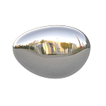 Абстрактная скульптура на стену в виде капли воды Water Outline варинант исполнения - 2 | Loft Concept в Самаре