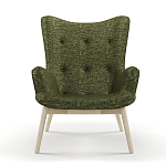 Мебельная ткань Шенилл зеленый цвет 138 см T4-22 варинант исполнения - 6 | Loft Concept в Самаре