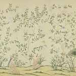 Обои ручная роспись Askew Verdigris  варинант исполнения - 5 | Loft Concept в Самаре