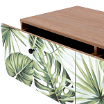 Длинная ТВ-тумба с принтом на ящиках Elise TV Stand варинант исполнения - 5 | Loft Concept в Самаре