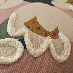 Подушка с цветочным принтом и кисточками Blooming Elegance Daisy варинант исполнения - 6 | Loft Concept в Самаре