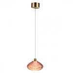 Подвесной светильник с прозрачным стеклянным плафоном округлой формы Effervia  варинант исполнения - 4 | Loft Concept в Самаре