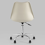 Офисный стул на металлическом основании EGGERY Beige варинант исполнения - 4 | Loft Concept в Самаре