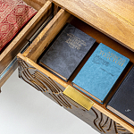 Комод с выдвижными ящиками и фактурным фасадом Termite варинант исполнения - 6 | Loft Concept в Самаре