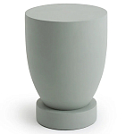 Приставной столик из массива манго Tom-tom Grey варинант исполнения - 1 | Loft Concept в Самаре