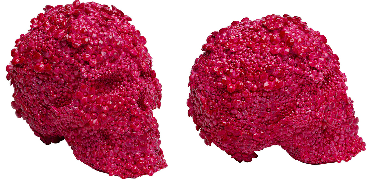 Копилка Pink Skull made of Flowers Копилка Pink Skull made of Flowers - Loft-Concept в Самаре