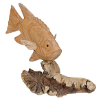 Статуэтка из дерева рыба Animals of the World варинант исполнения - 4 | Loft Concept в Самаре