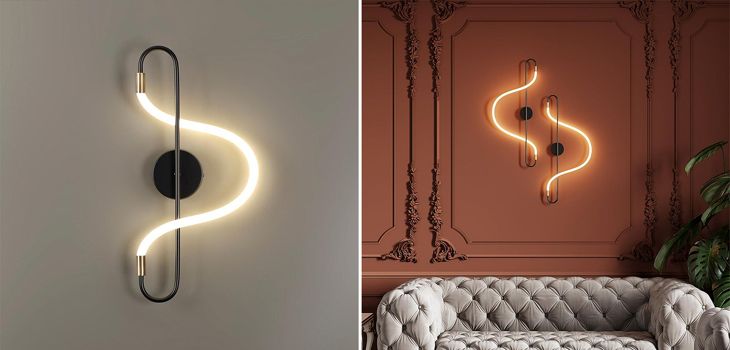 Бра GLORIFY WALL Black Wall lamp 50 Бра GLORIFY WALL Black Wall lamp 50 - Loft-Concept в Самаре